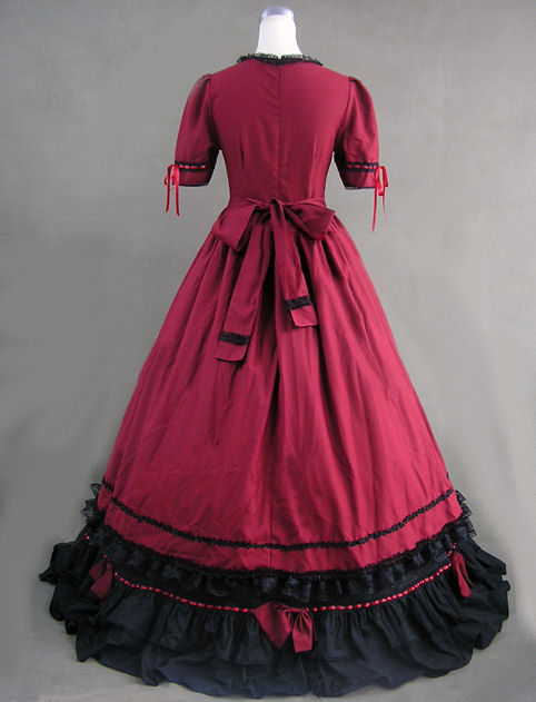 Ladies Victorian Day Costume Size 8 - 10 Image